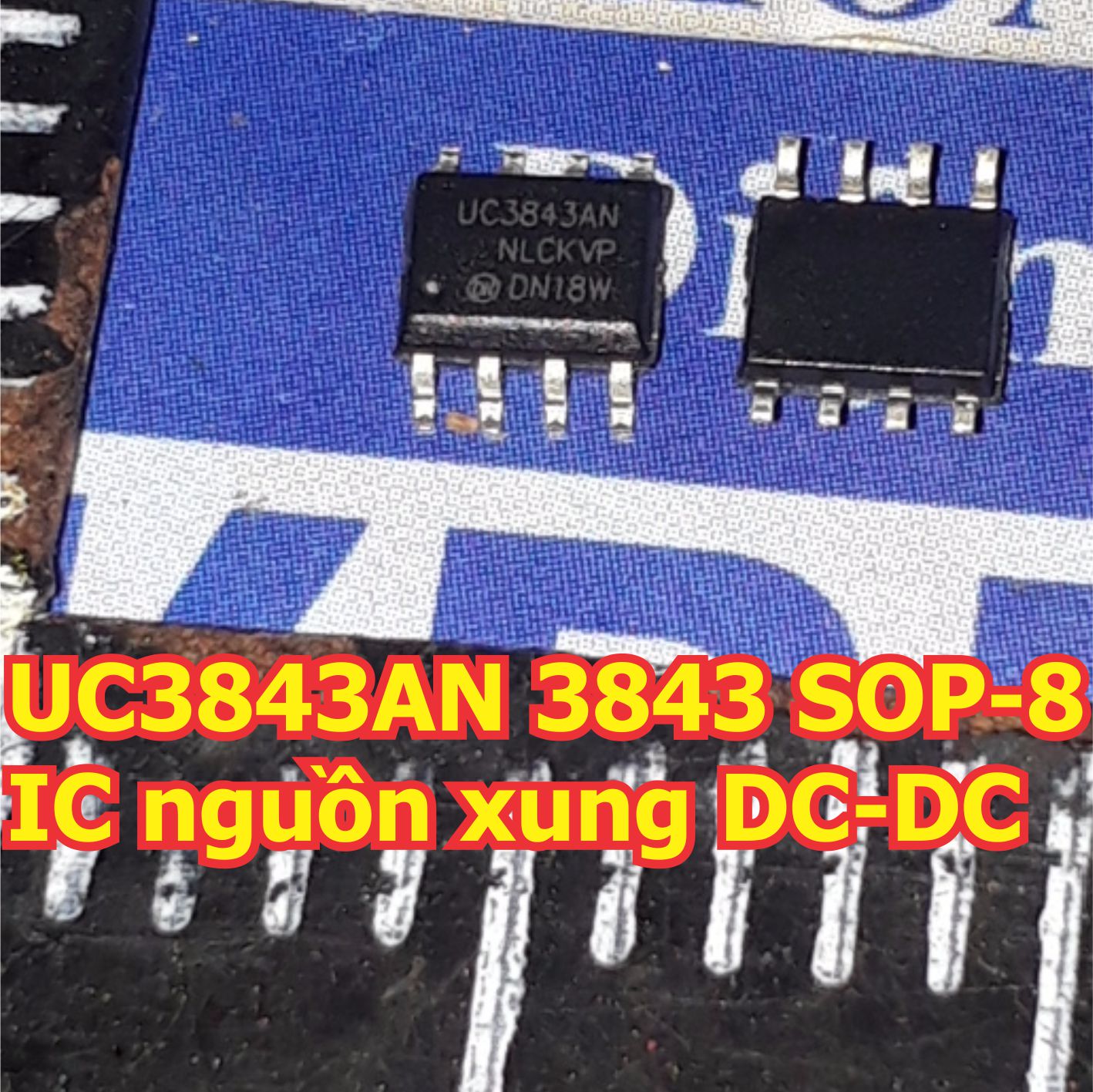 10 con UC3843AN UC3843A UC 3843 3843 SOP-8 IC nguồn xung DC-DC kde5635