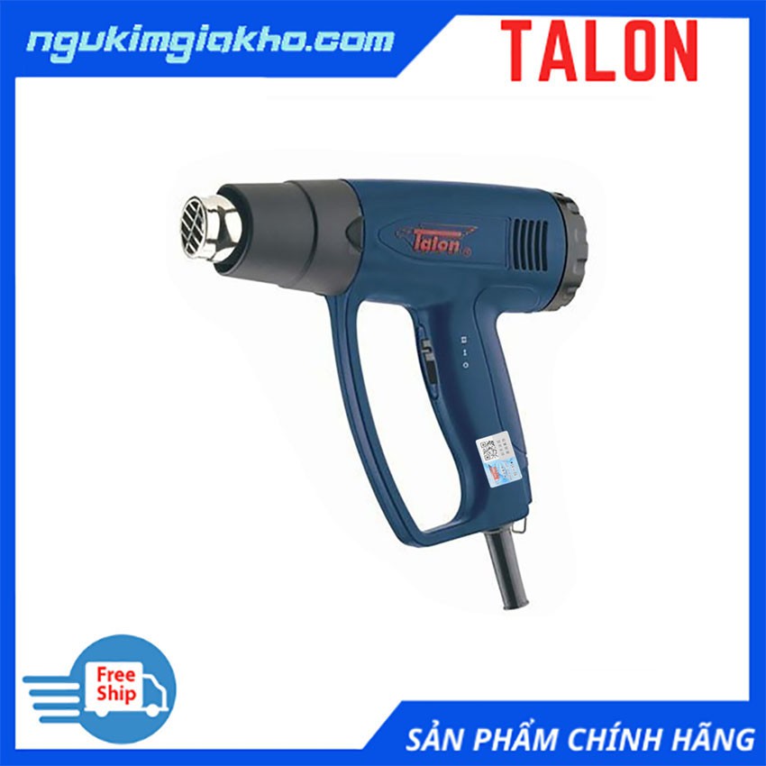 [CHÍNH HÃNG LOẠI 1] Máy Khò Nhiệt Cầm Tay Chuyên Nghiệp TALON 2000W, Máy Co Màn, Máy Sấy Màng Co, Hàng Chính Hãng, Nóng Nhanh, Độ Bền Cao , Dụng Cụ Cầm Tay Giá Kho