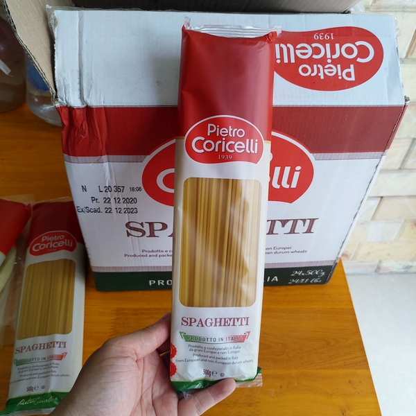 Mỳ Ý thượng hạng spaghetti Pietro Coricelli số 5 (500gr)