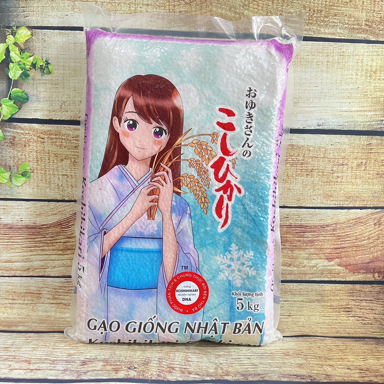 Gạo Nhật Bản Koshihikari Oyukisan dẻo, mềm thơm ngon | Thương hiệu Angimex-Kitoku