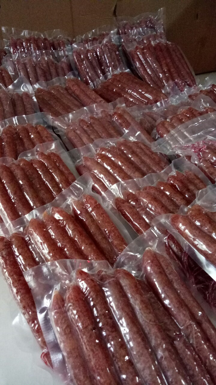 1kg - lạp xưởng khô hân phát loại dài tiêu xay