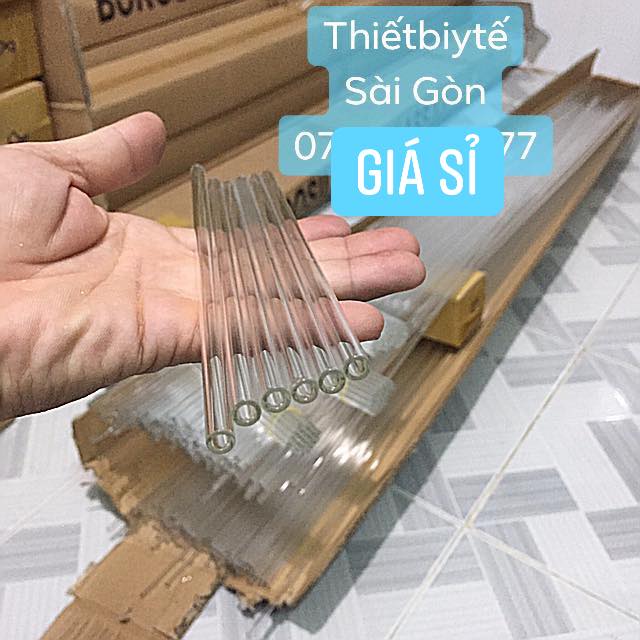 Ống thủy tinh .