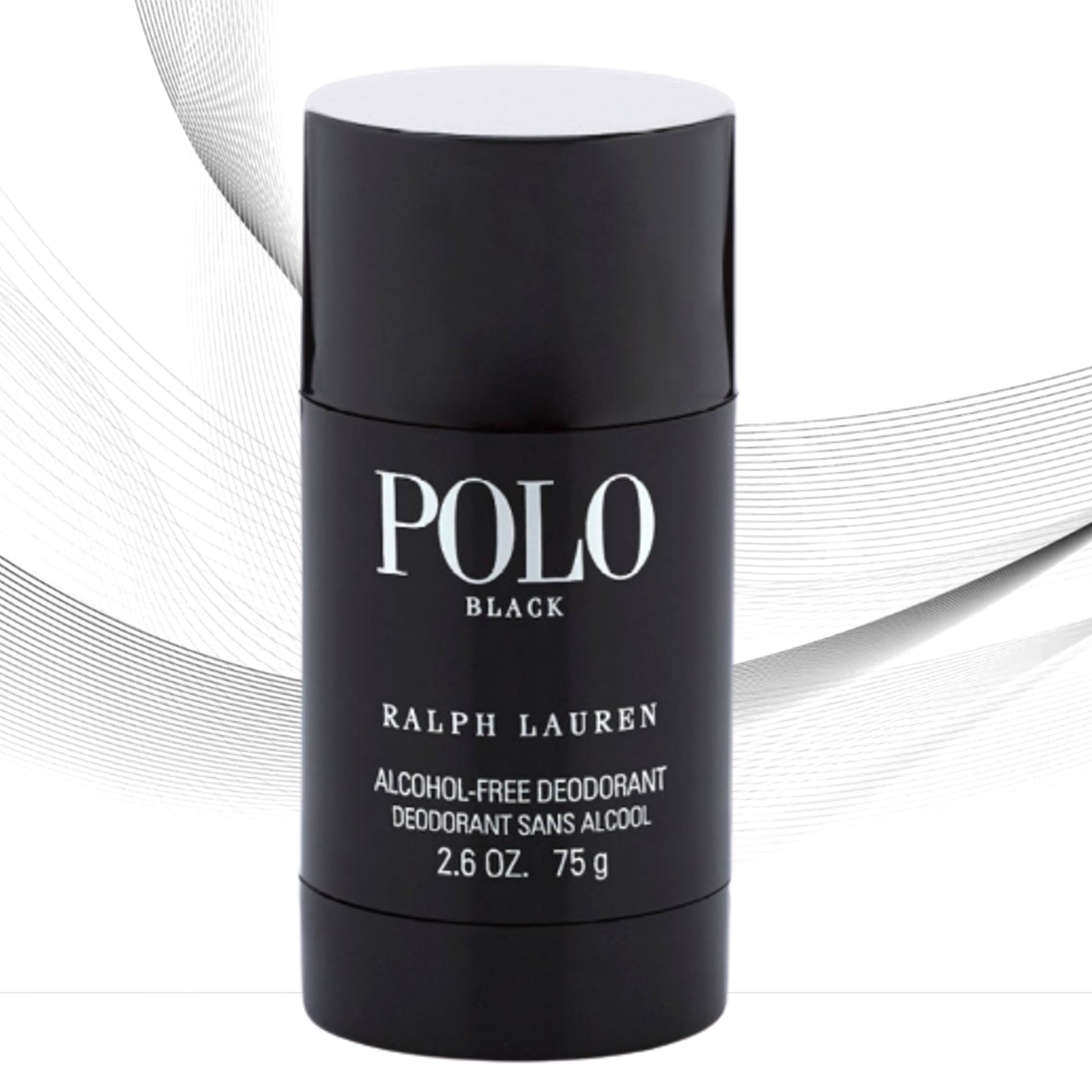 Lăn khử mùi nước hoa Ralph Lauren Polo Black 75g