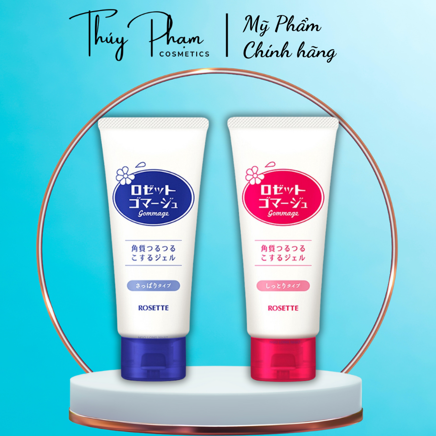 Gel tẩy tế bào chết Rosette Nhật Bản, Gel tẩy da chết Rosette Nhật Bản 120g