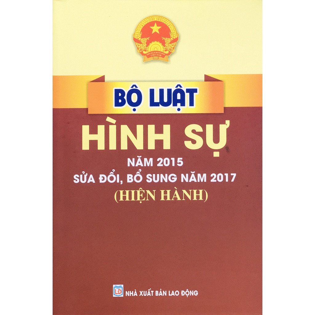 Sách - bộ luật hình sự năm 2015 sửa đổi, bổ sung năm 2017 - ad.books