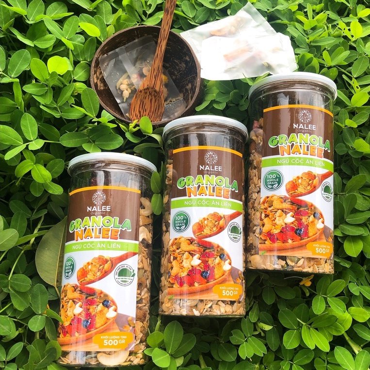 1,5kg/3 hộp ngũ cốc siêu hạt 5%yến mạch giảm cân, ăn kiêng dinh dưỡng tặng 1 bộ gáo dừa + muỗng + 3 trà dưỡng nhan
