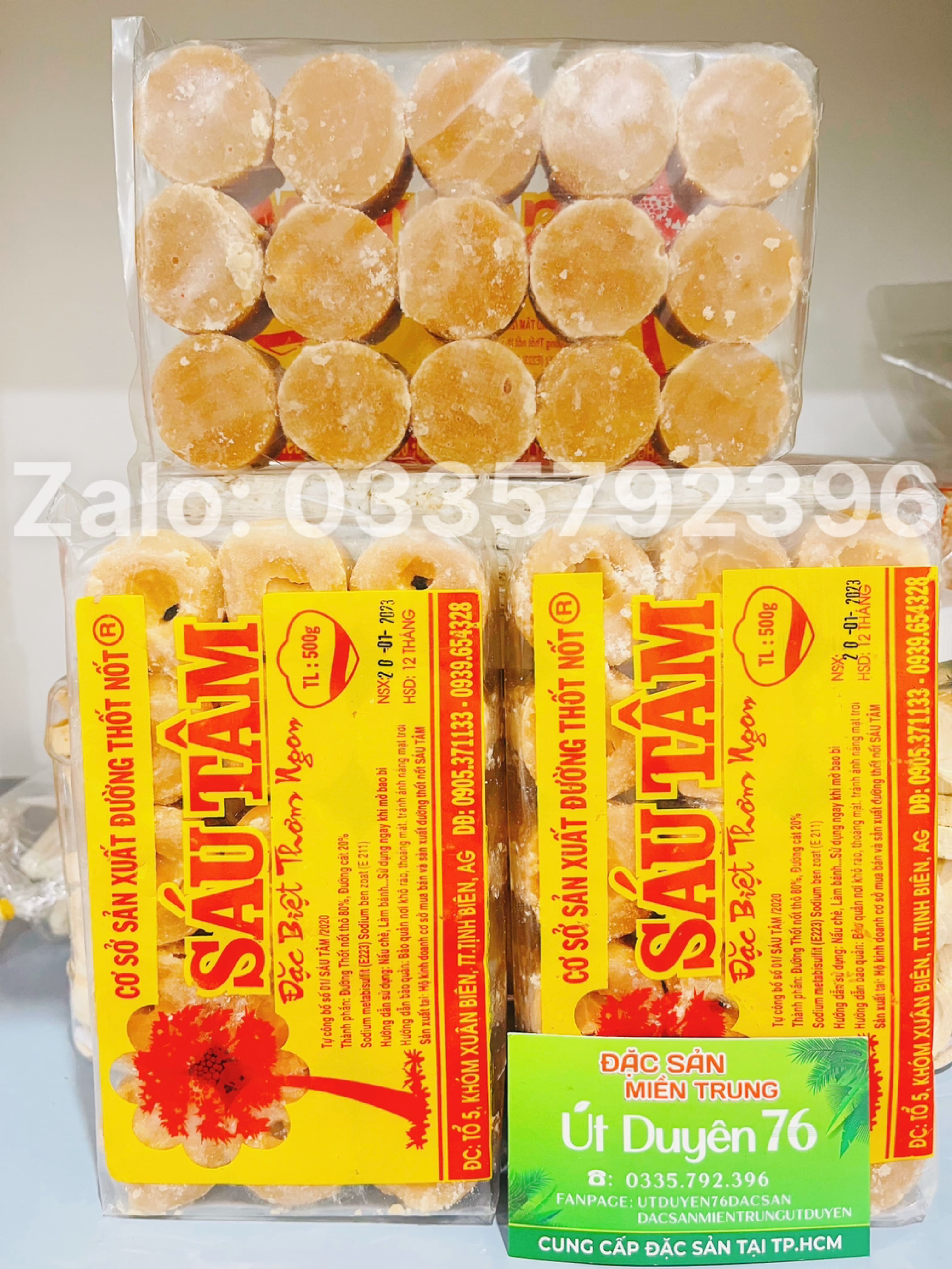 Đường Thốt Nốt An Giang viên nhỏ 500gr hiệu Sáu Tâm - Thịnh Duyên Shop