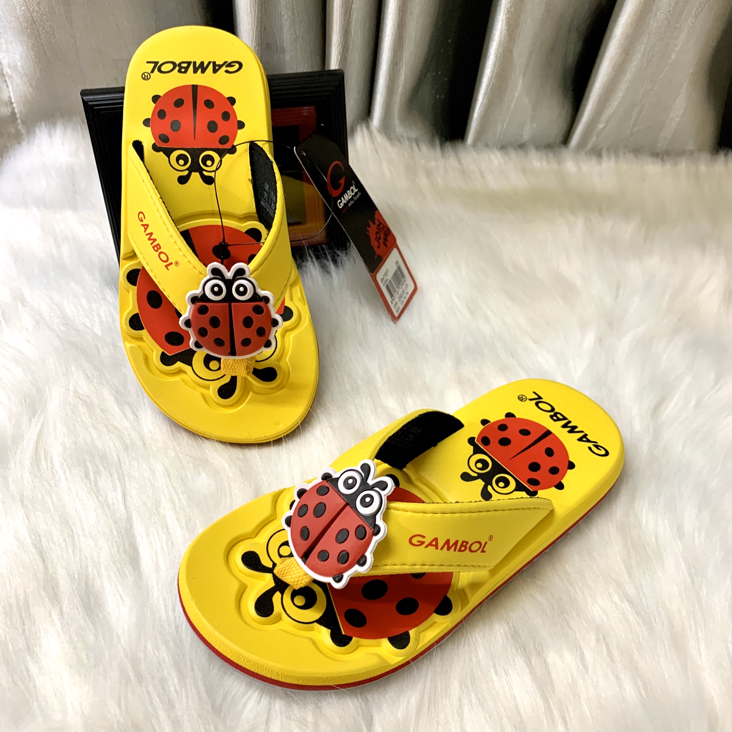 Dép Kẹp Trẻ Em Thái Lan Hình Bọ Cánh Cứng Dễ Thương GAMBOL GK11311
