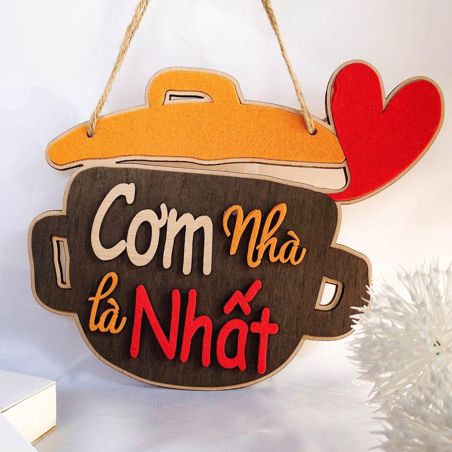 Biển gỗ decor văn phòng - bảng gỗ treo trang trí nhà cửa - biển gỗ treo phòng ngủ phòng khách nhà bếp