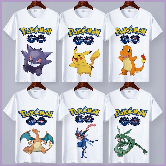 [Giá Sỉ Áo thun nam in hình POKEMON siêu độc, vải dày thun mịn mát