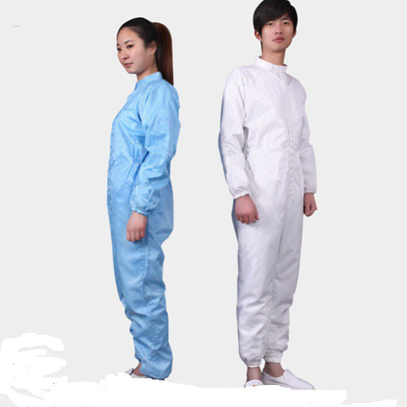 Quần áo Phòng sạch chống tĩnh điện Liền Thân không mũ