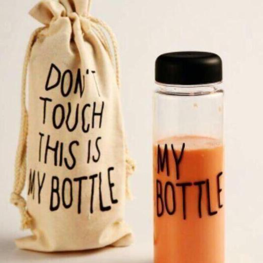 Bình nhựa đựng nước My Bottle 500ml cute - Bình nước thể thao bền đẹp an toàn giá rẻ