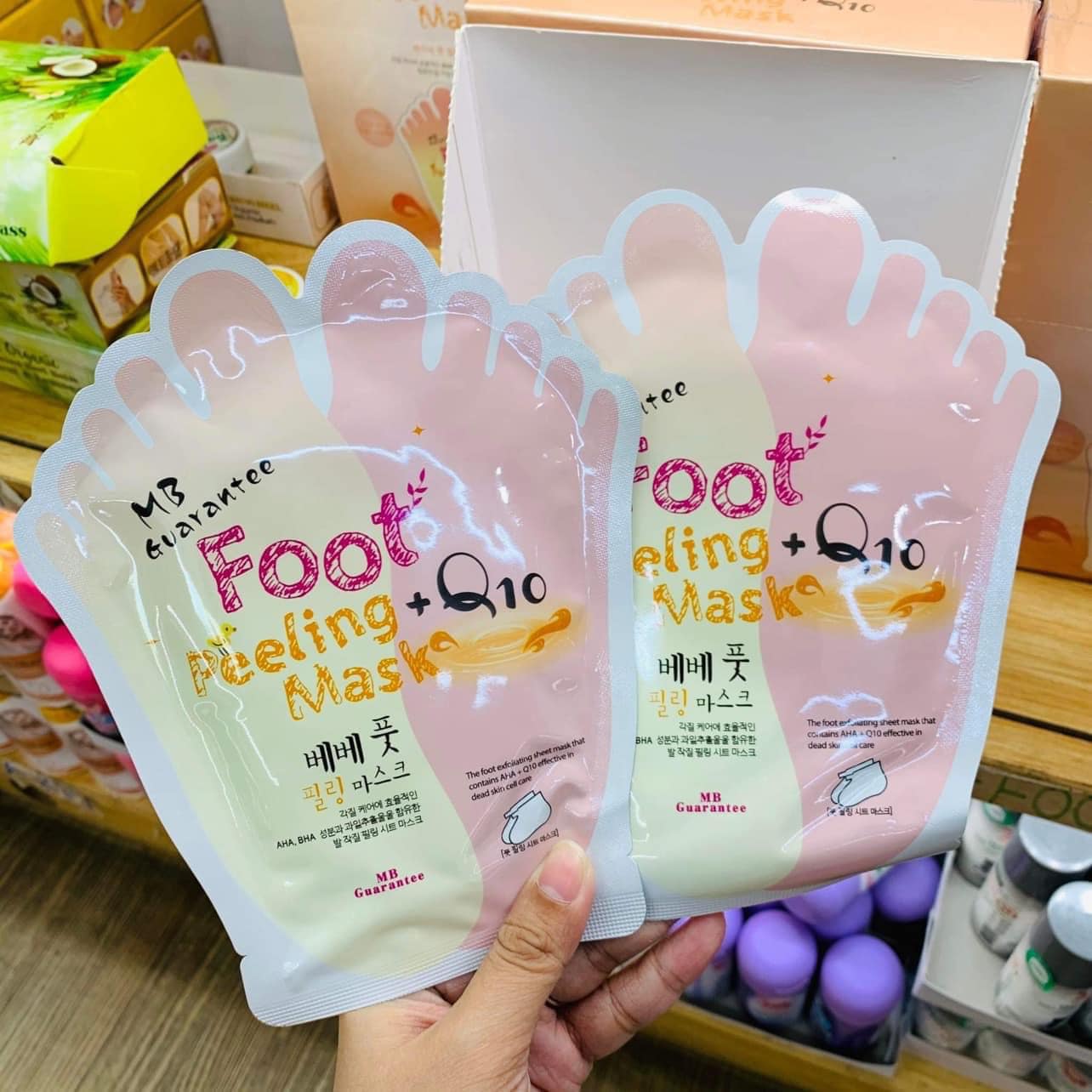 Mặt nạ ủ chân MB Guarantee Baby Foot Peeling Mask 25g Thái Lan