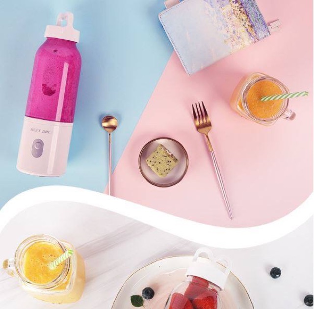 Máy xay sinh tố mini - máy xay cầm tay máy xay sinh tố cầm tay mini - meet juice - juicer cup