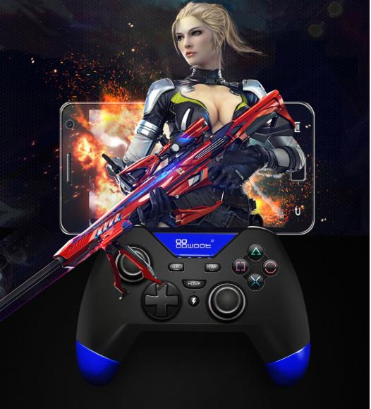 Tay cầm chơi game trên tivi, game tay cầm trên pc, tay cầm chơi game cổng usb - Tay cầm chơi game không dây cao cấp đa chức năng, Kết nối Bluetooth tiện dụng