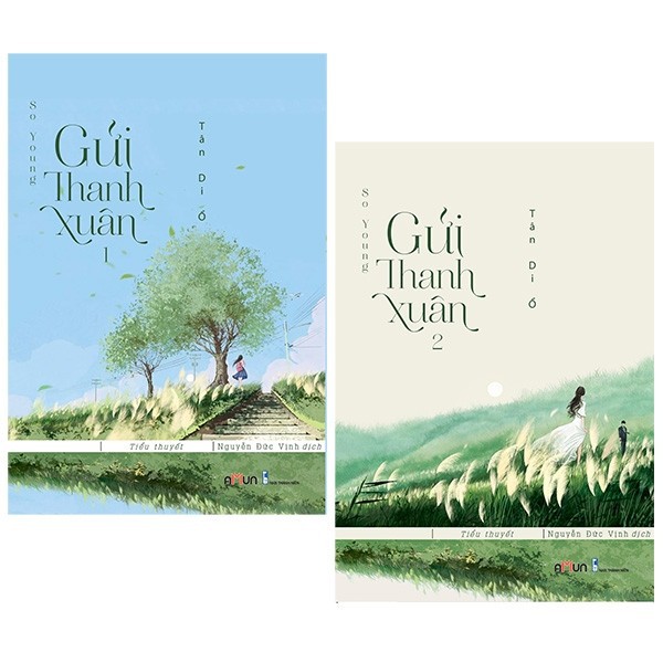 Nguyetlinhbook sách - bộ so young - gửi thanh xuân tập 1, 2 - tác giả tân di ổ .