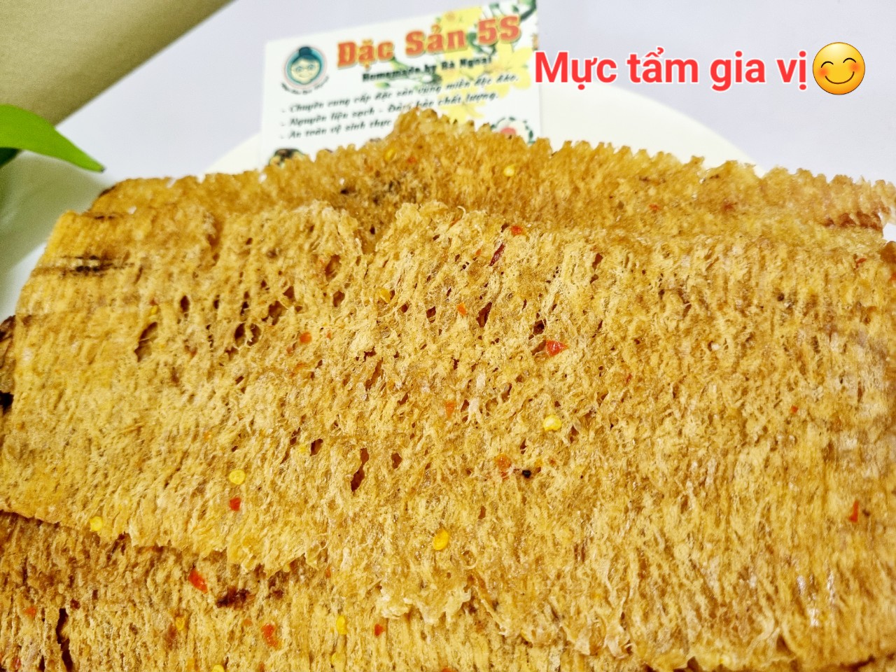 Mực cán tẩm gia vị Đặc sản 5S