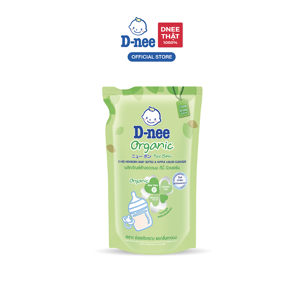 Nước rửa bình sữa d-nee organic 550 ml