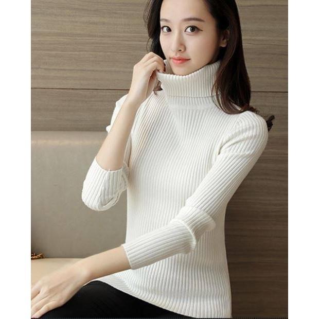 Áo len tăm cổ lọ dòng cao cấp