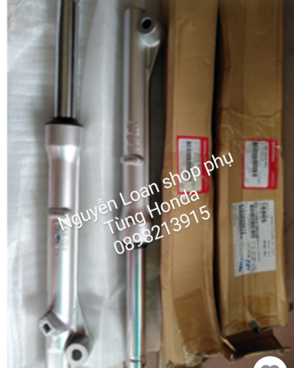 Giảm sóc trước chính hãng Honda cho dòng xe Wave S110 với phanh cơ
