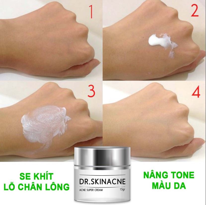 SALE NGHỈ BÁN - chấm mụn dr skincare cho nam và nữ giảm thâm sẹo và trắng da giảm mụn ẩn mụn cóc mụn thịt hiệu quả kem dr skinacne