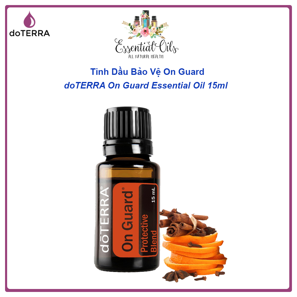 Tinh Dầu Bảo Vệ On Guard Tinh Dầu Trị Liệu Nguyên Chất doTERRA USA - doTERRA On Guard Essential Oil 15ml