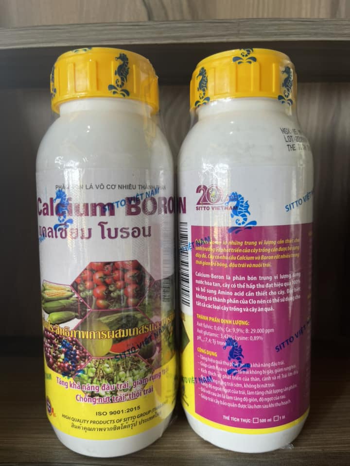 Phân Bón lá Sinh Học Calcium Boron- canxi bo 500ml
