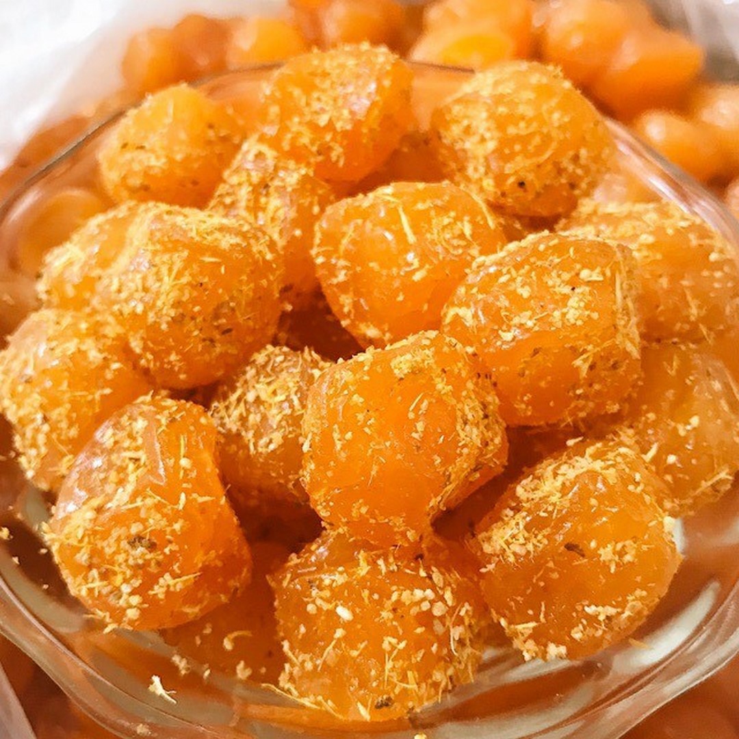 Ô mai mơ nho sữa gừng - siêu ngon 100g