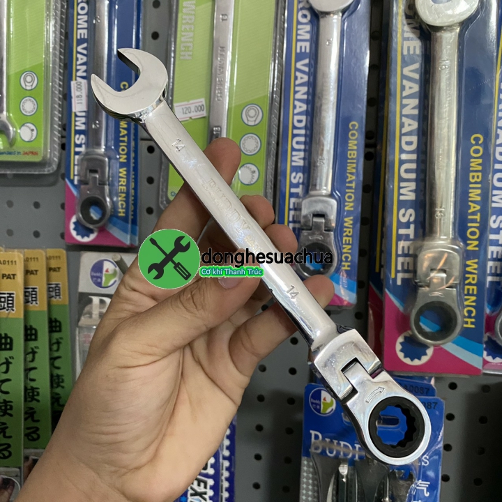 Cờ lê tự động gật gù 14mm buddy ba0073