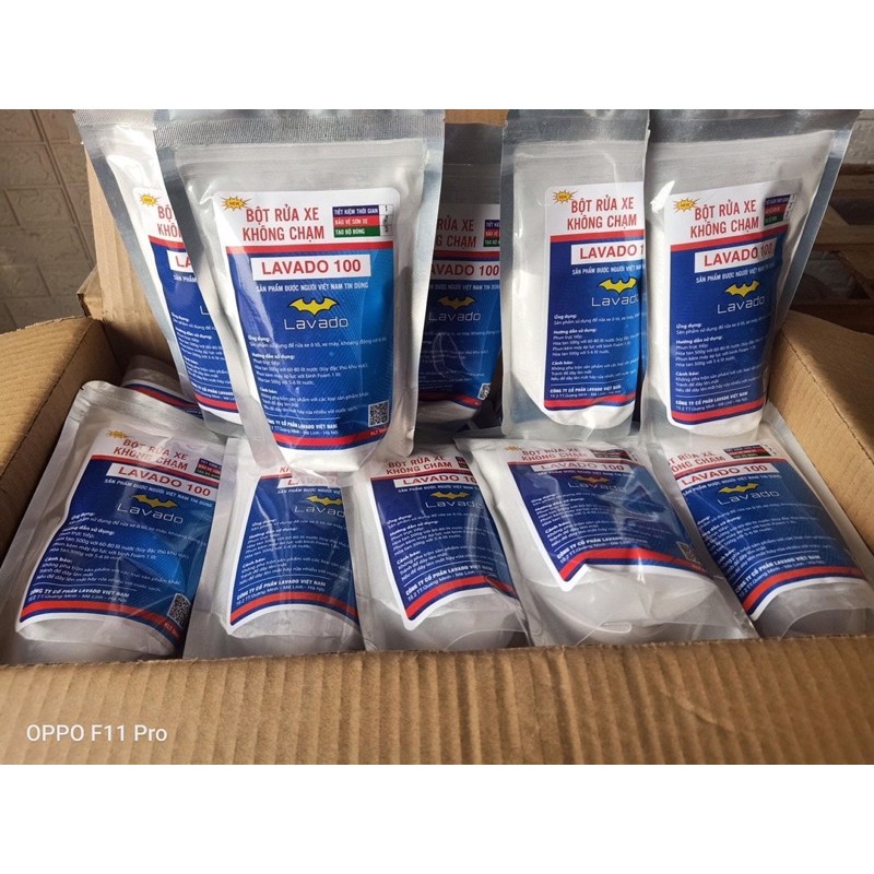 Bột rửa xe không chạm lavado thế hệ mới - đảm bảo rửa sạch như mới