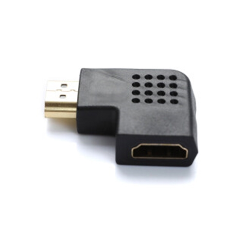 Đầu nối HDMI đổi góc 90 độ cong khuỷu tay dùng đổi góc cắm dây hdmi cho tivi, máy chiếu, laptop hay máy tính, đầu HD, K+, IPTV