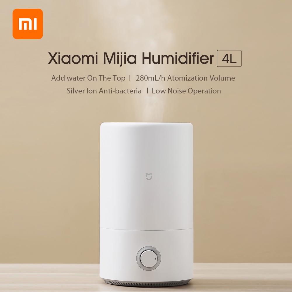 Máy tạo độ ẩm phun sương xiaomi mijia 4l - hàng chính hãng