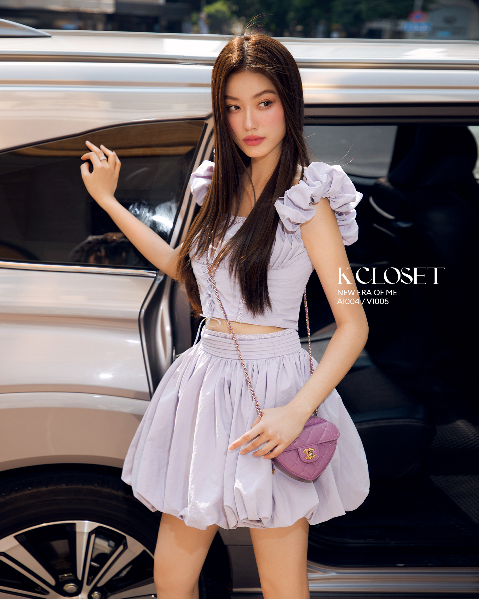 Áo croptop cúp ngực đan dây, thời trang thiết kế K Closet A1004