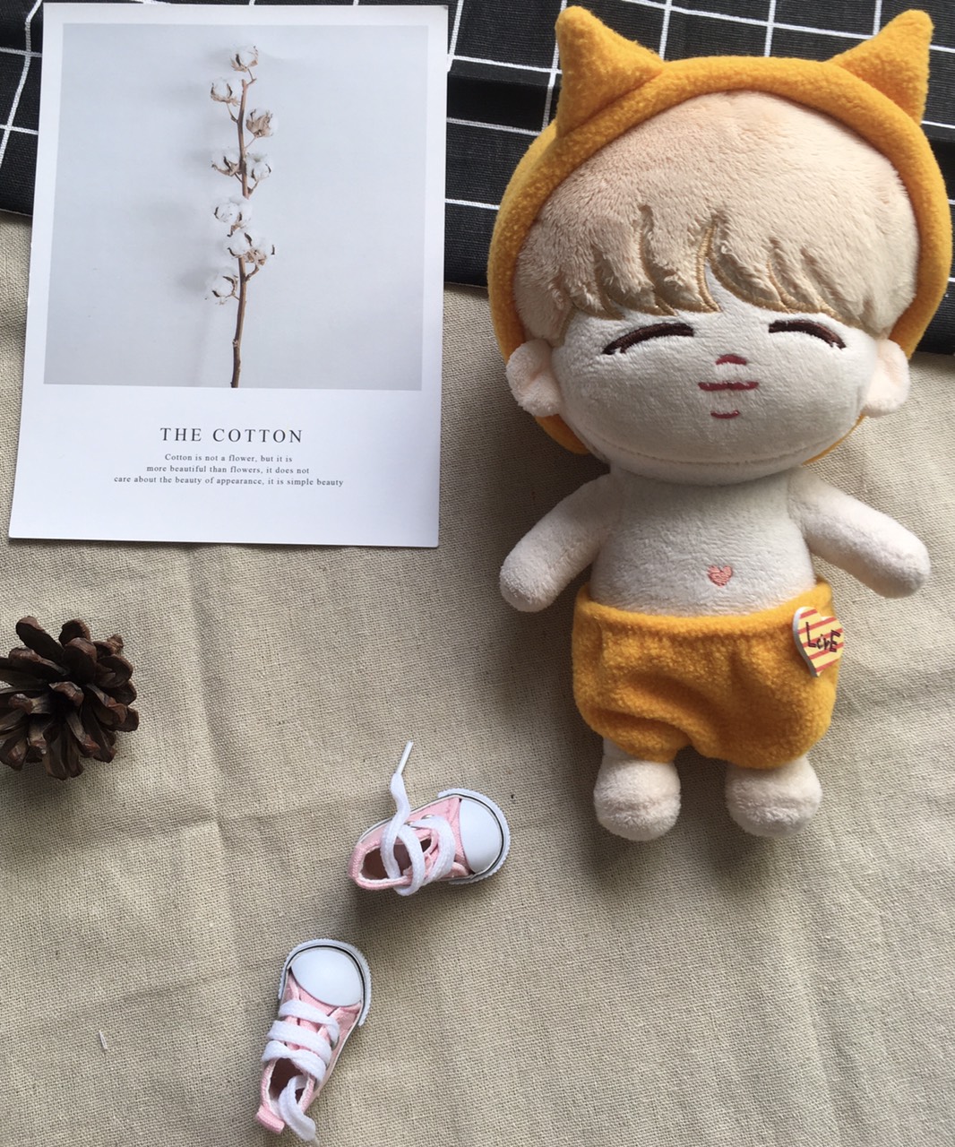 Sịp và băng đô outfit doll 20 kpop