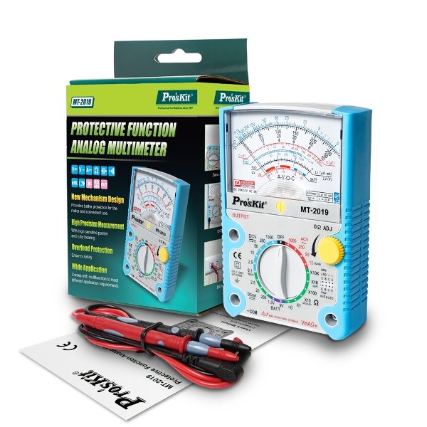 Đồng hồ đo vạn năng kim pro'skit mt-2019