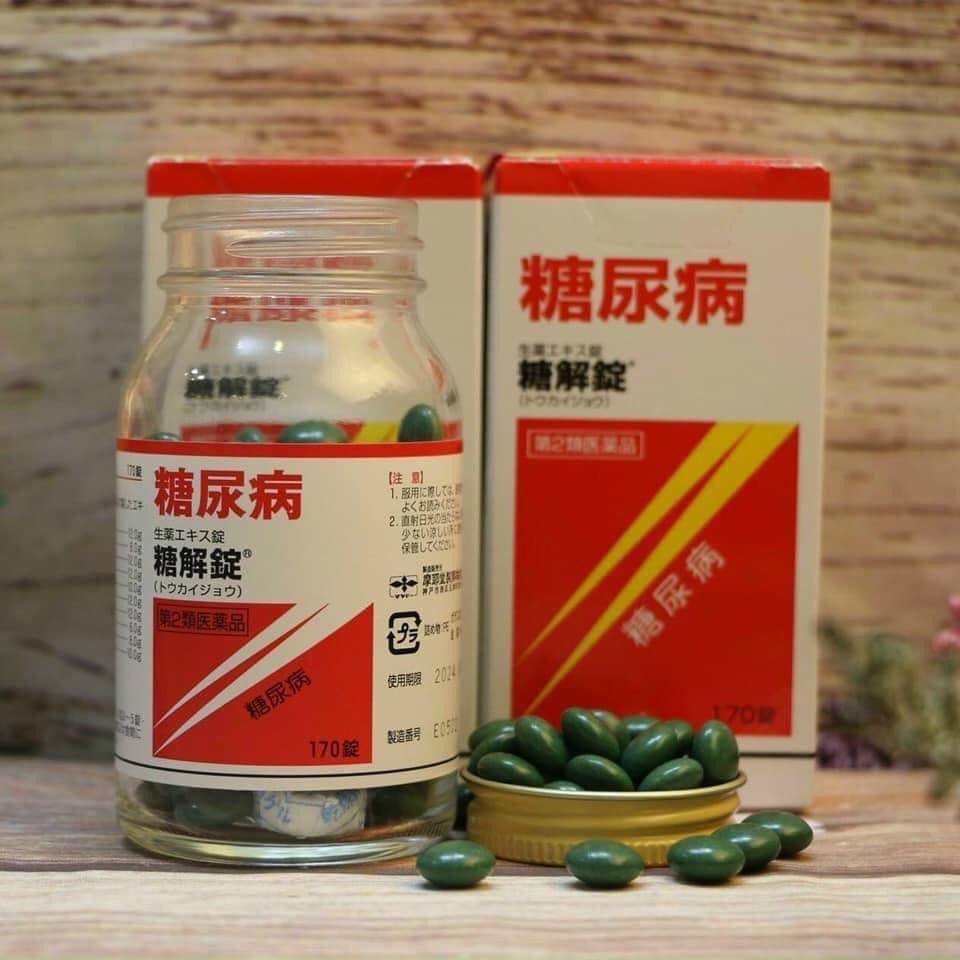 Viên Uống hỗ trợ người tiểu đường Tokaijyo của Nhật Bản loại 170 viên
