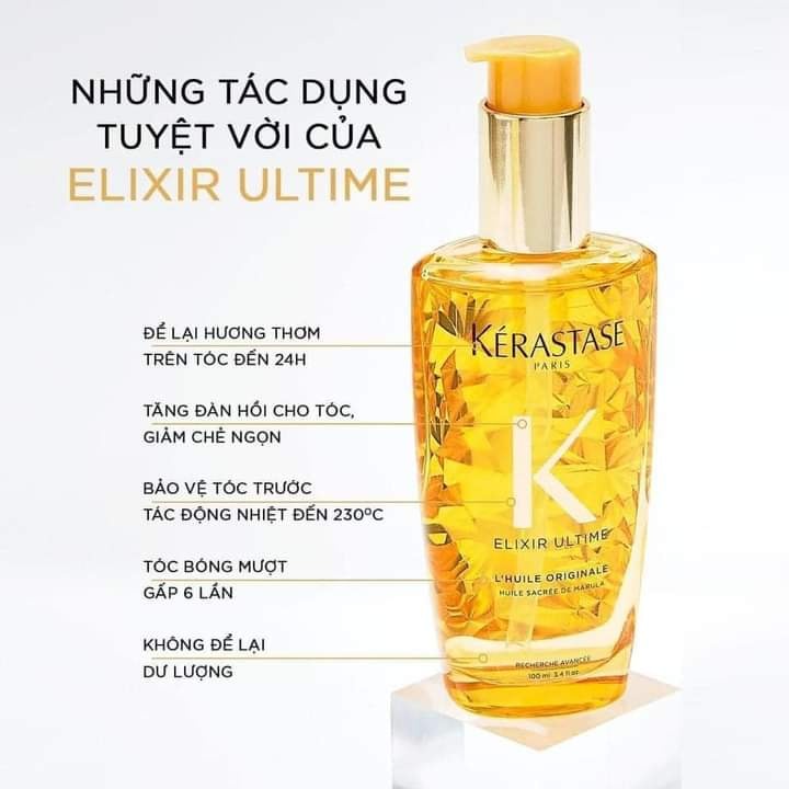 Dầu dưỡng tóc kerastase elixir