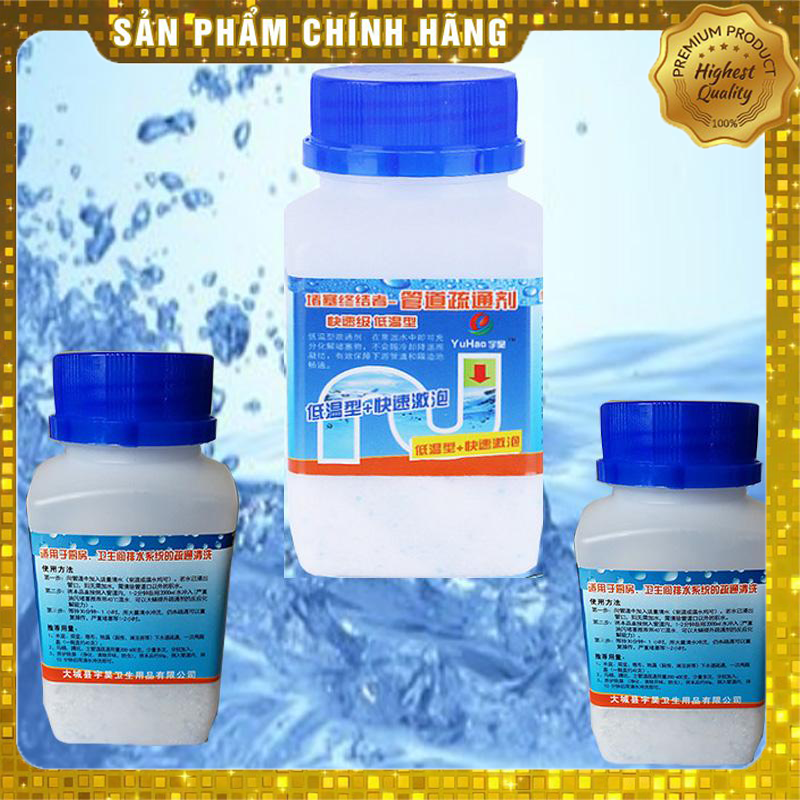 Bột thông cống - Chai bột thông tắc bồn cầu thần thánh - Bộ thông tắc nhà vệ sinh - Xóa tan nỗi lo tắc cống - (ĐẢM BẢO CHẤT LƯỢNG)