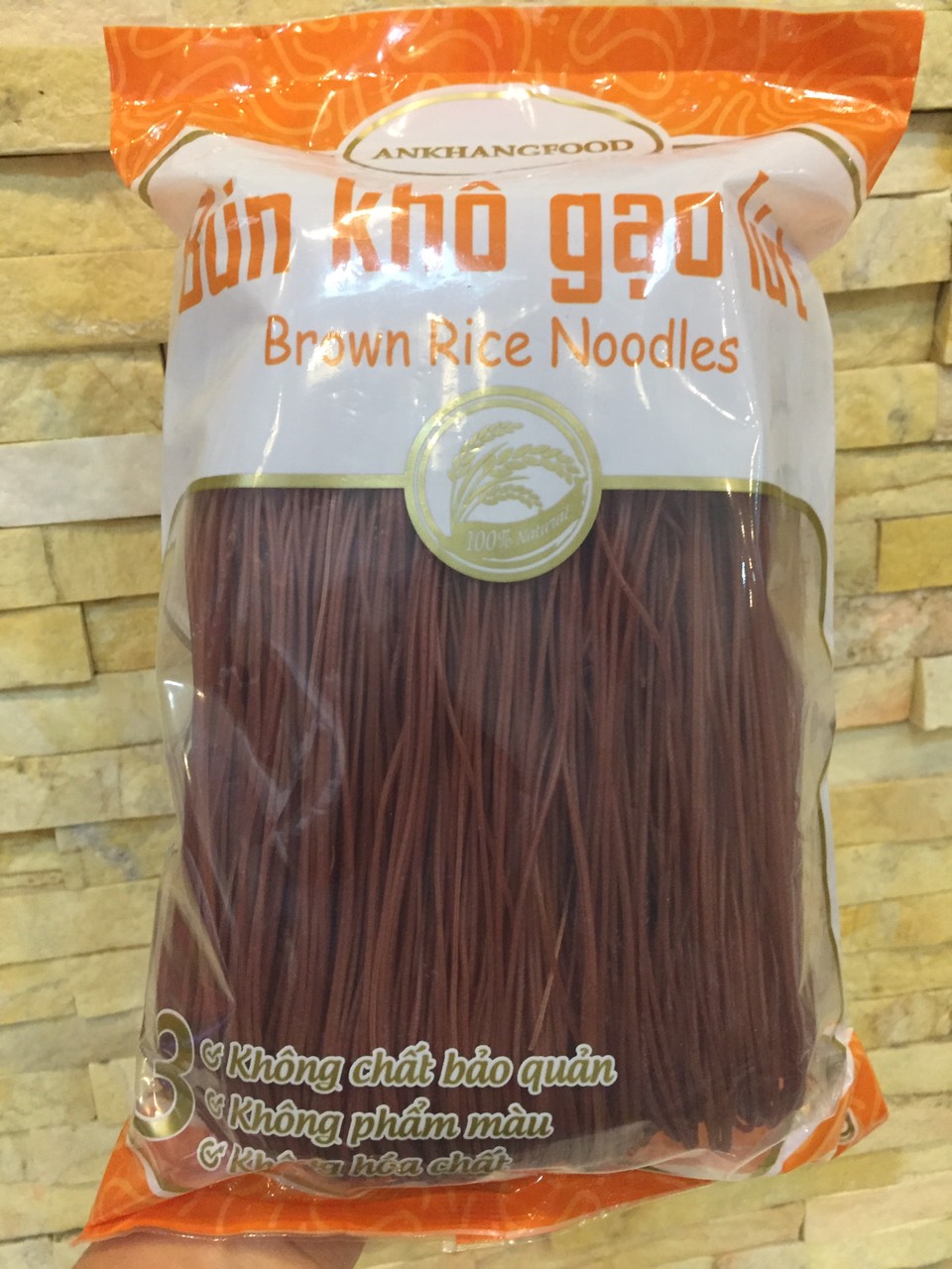 BÚN GẠO LỨT ĐỎ AN KHANG FOOD GÓI 500 GRAM