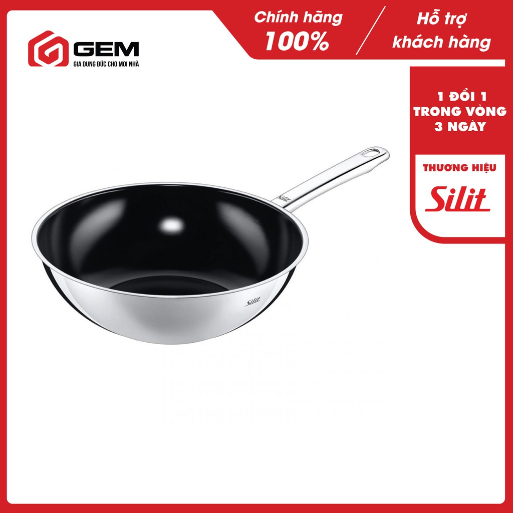 Chảo sâu lòng silit wuhan 28cm chảo chống dính đáy từ.