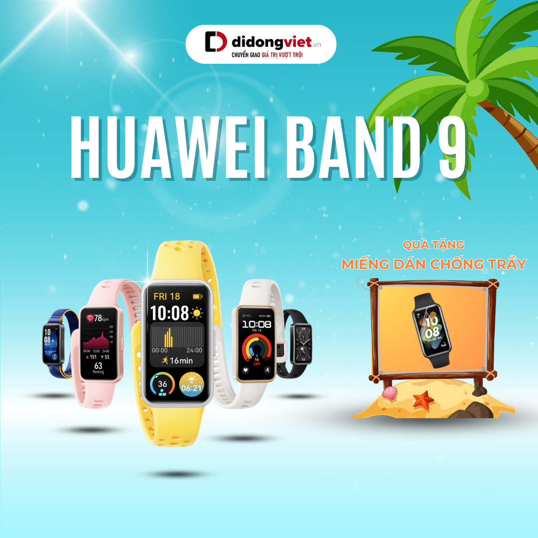Vòng đeo tay thông minh Huawei Band 8/Band 7 Chính Hãng