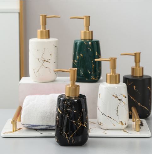 Bình Đựng Dầu Gội, Sữa Tắm , Nước Rửa Tay Bằng Gốm Sứ Cao Cấp, Bình Đựng Chất Lỏng Dùng Trong Khách Sạn, Gia Đình....