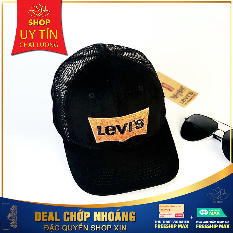 Nón Mũ Thời Trang Levis, Hàng Xuất Khẩu, Chất Liệu Siêu Xịn, Đầy Đủ Tem