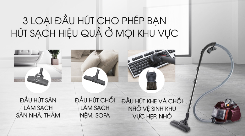 [HCM]Máy hút bụi Electrolux ZSP4303AF 1600W