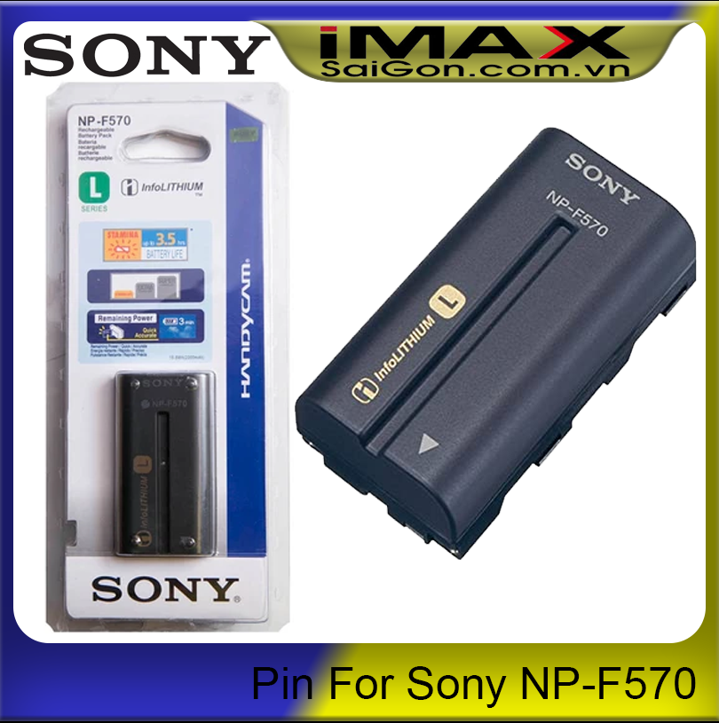 [HCM]Pin thay thế pin máy ảnh Sony NP-F570