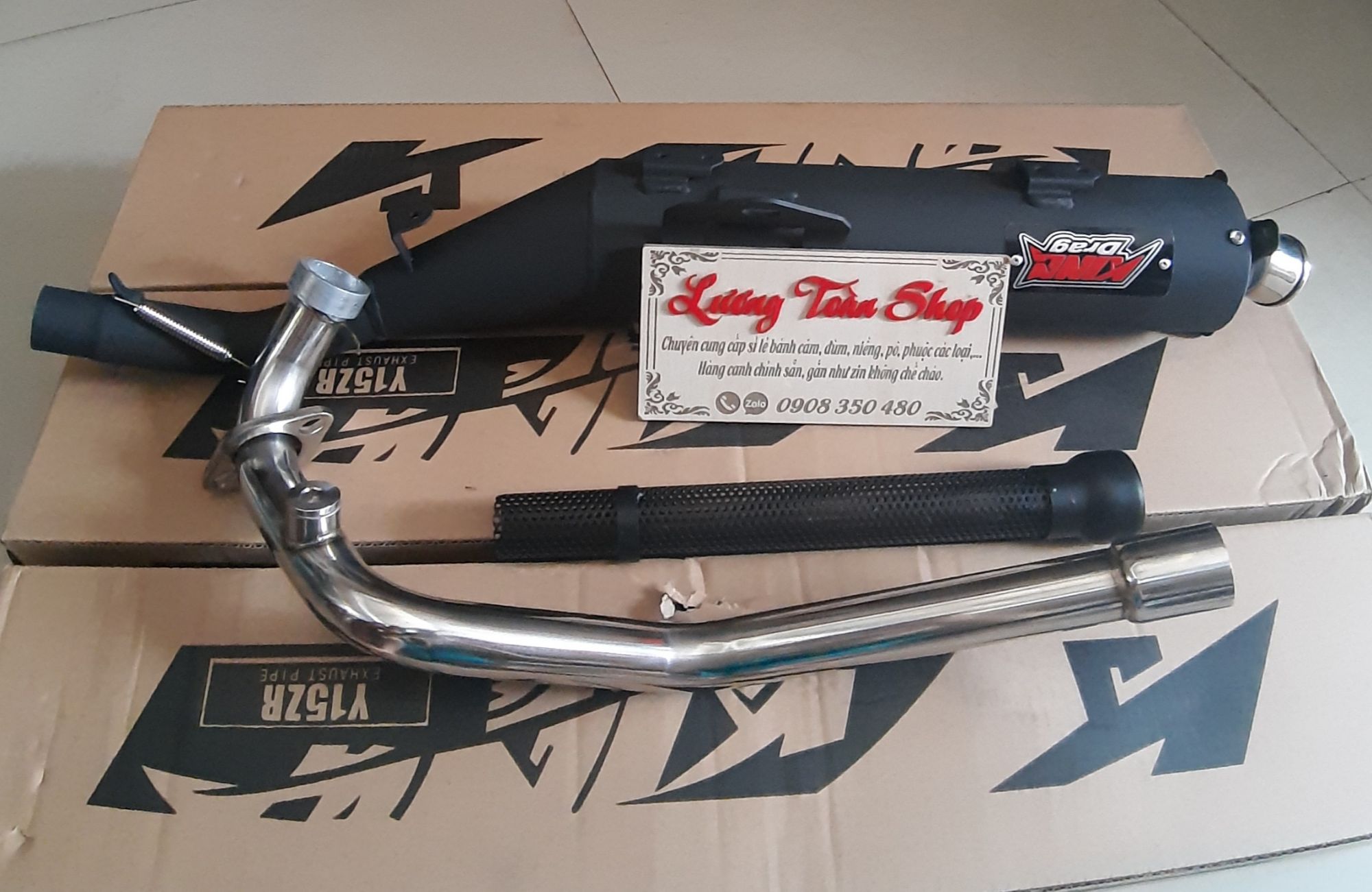 Pô king drag gắn exciter 150 full cổ tặng kèm 1 tiêu trong