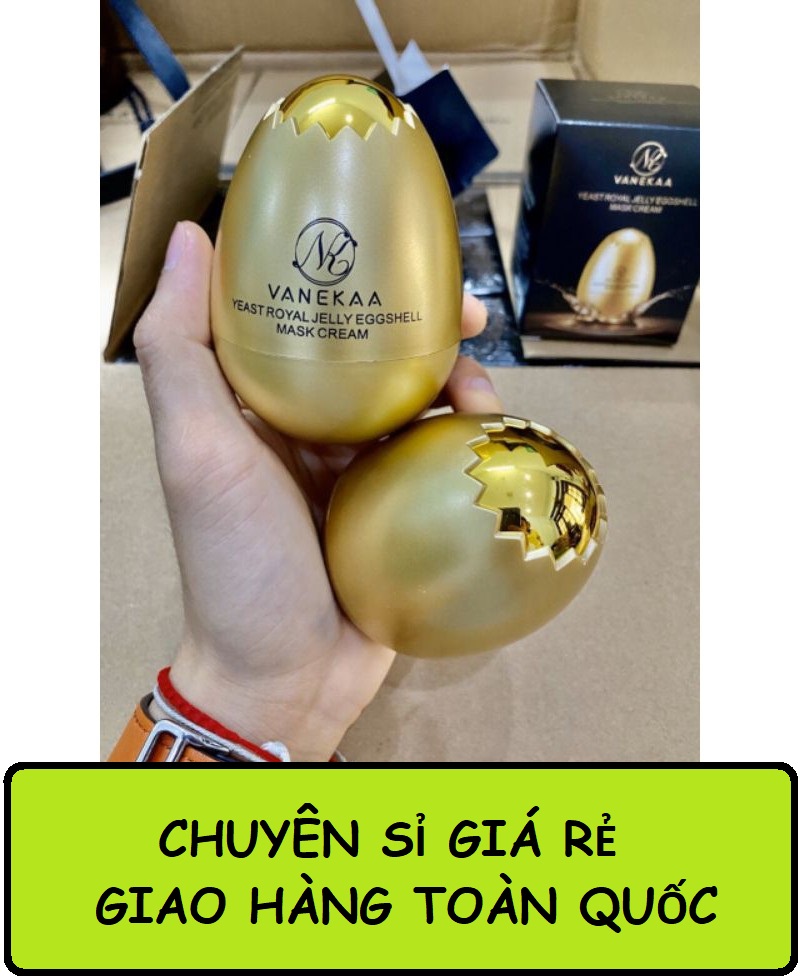 [COMBO5] Mặt nạ ngủ hình trứng vàng Vanekaa Thái Lan bổ sung Collagen
