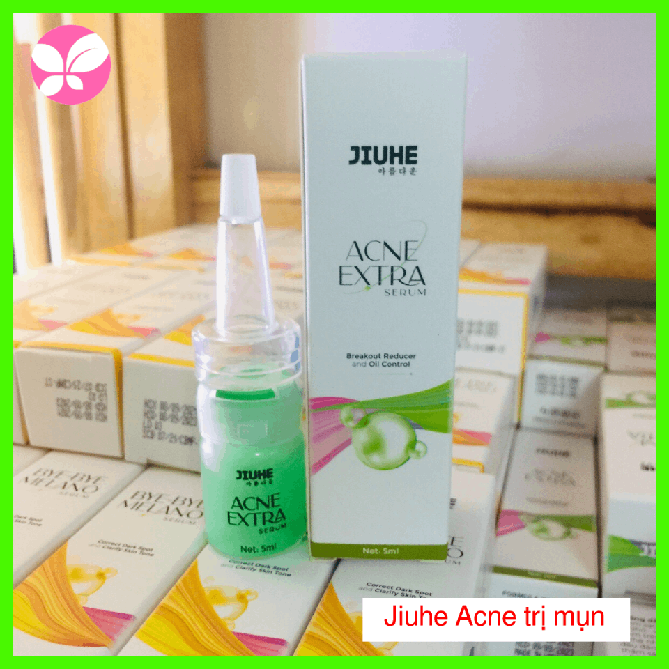 Serum Jiuhe Acne Extra 5ml - Giảm mụn mờ thâm Face- Serum Jiuhe mụn