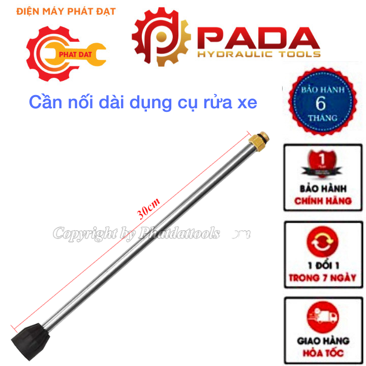Cần nối dài dụng cụ rửa xe 30-50cm-Chất liệu đồng,thép không gỉ cao cấp