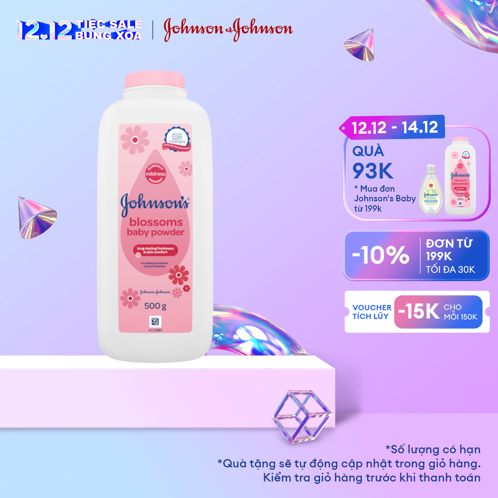 Phấn Thơm Cho Bé Johnson's Baby Powder - Trọng Lượng 500g